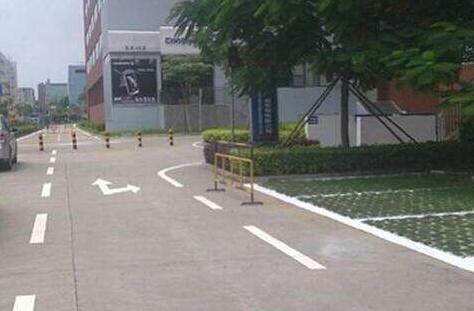 蘇州廠區(qū)道路劃線可以安排自己畫么？