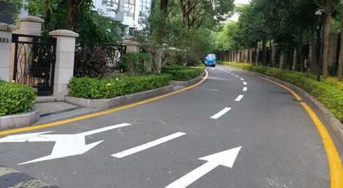 蘇州道路劃線，道路標線在彎道處怎么畫？