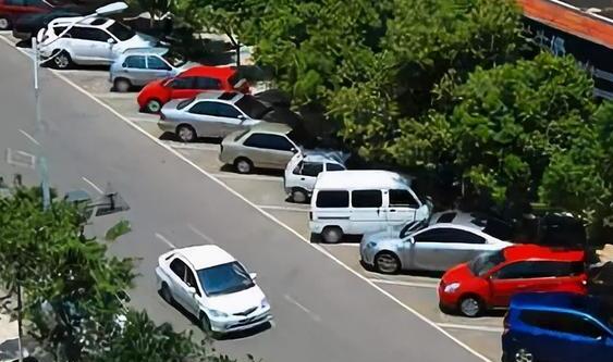 45度斜車位劃線標(biāo)準(zhǔn)尺寸圖，45度斜停車位設(shè)計(jì)圖？