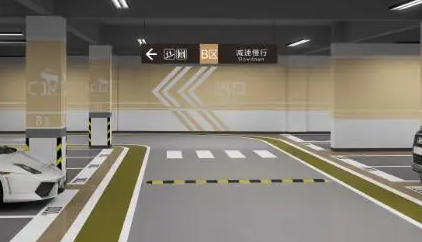 地下車庫出入口設(shè)置減速帶規(guī)范？ 安全有序駛?cè)胪＼噲?chǎng)的必備措施！